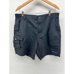 Columbia Men's Size Large‎ Black Hybrid Outdoor Shorts 8" Inseam